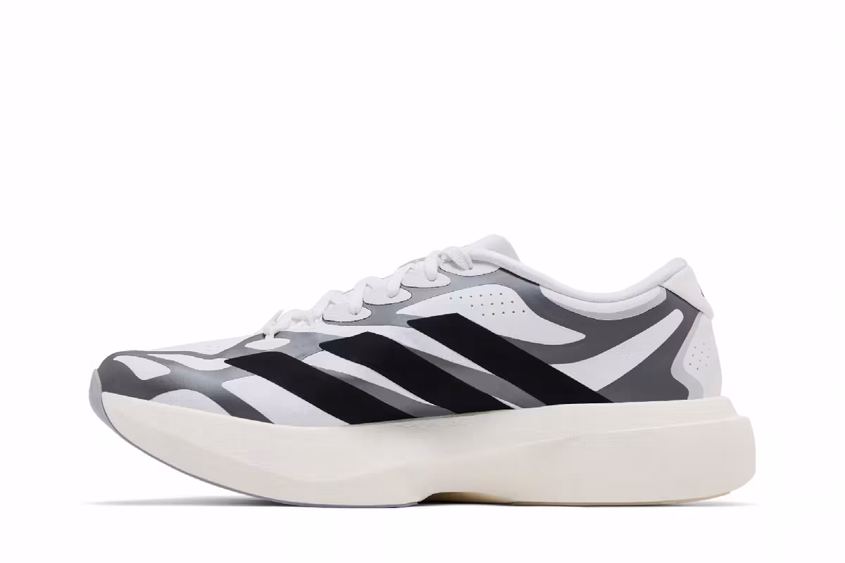 adidas Adizero EVO SL EXO White Black Silver, view 4