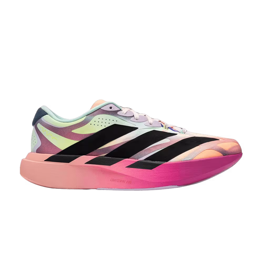 The Whitaker Group x adidas Adizero Evo SL EXO Do Not Duplicate: Neon Lights Pink