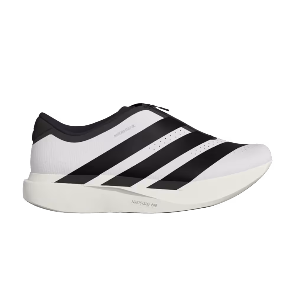 adidas Adizero Evo SL Zip White Black