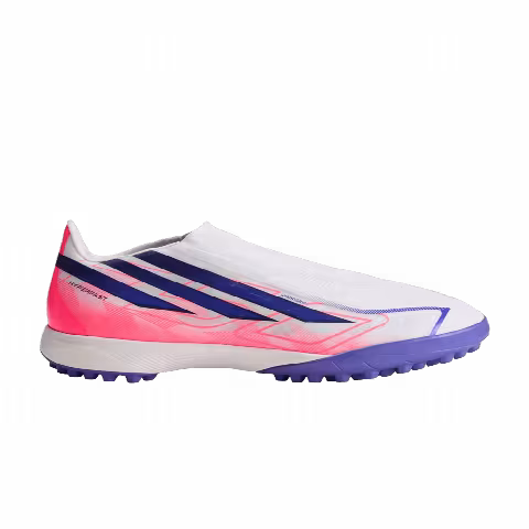 adidas F50 Hyperfast League Laceless TF 'Cloud White Solar Turbo'