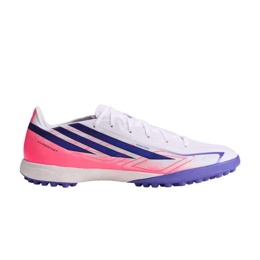 adidas F50 Hyperfast League TF Cloud White Solar Purple