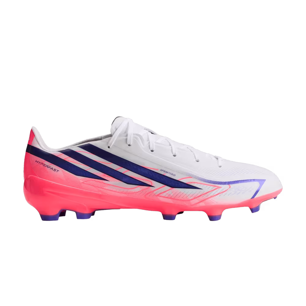 adidas F50 Hyperfast League FG Cloud White Solar Purple
