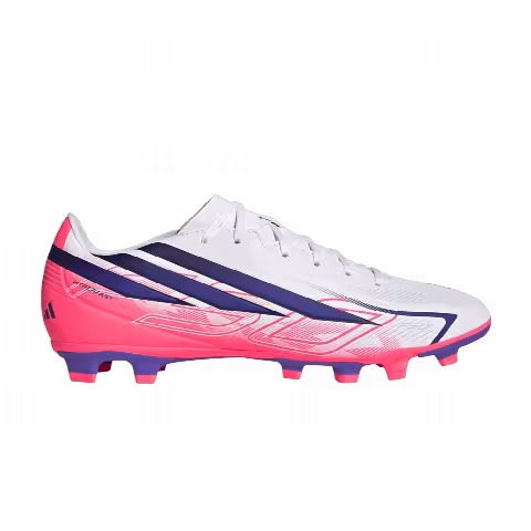 adidas F50 Hyperfast Club FG/MG 'Cloud White Solar Purple'