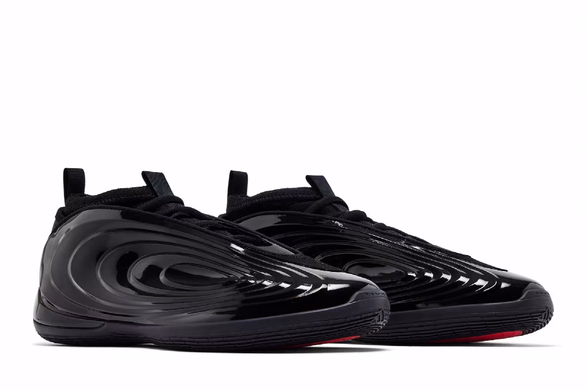 adidas Harden Vol. 10 Core Black Lucid Red, view 9