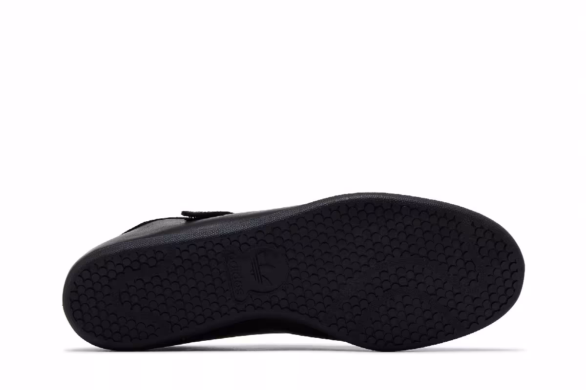 adidas Women's Stan Smith Lo Pro Triple Black, view 5