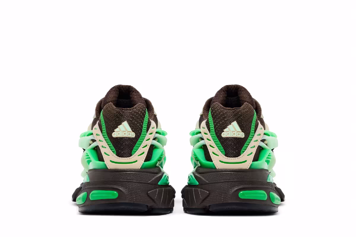Pharrell x VIRGINIA x adidas Adistar Jellyfish Brown Green, view 7