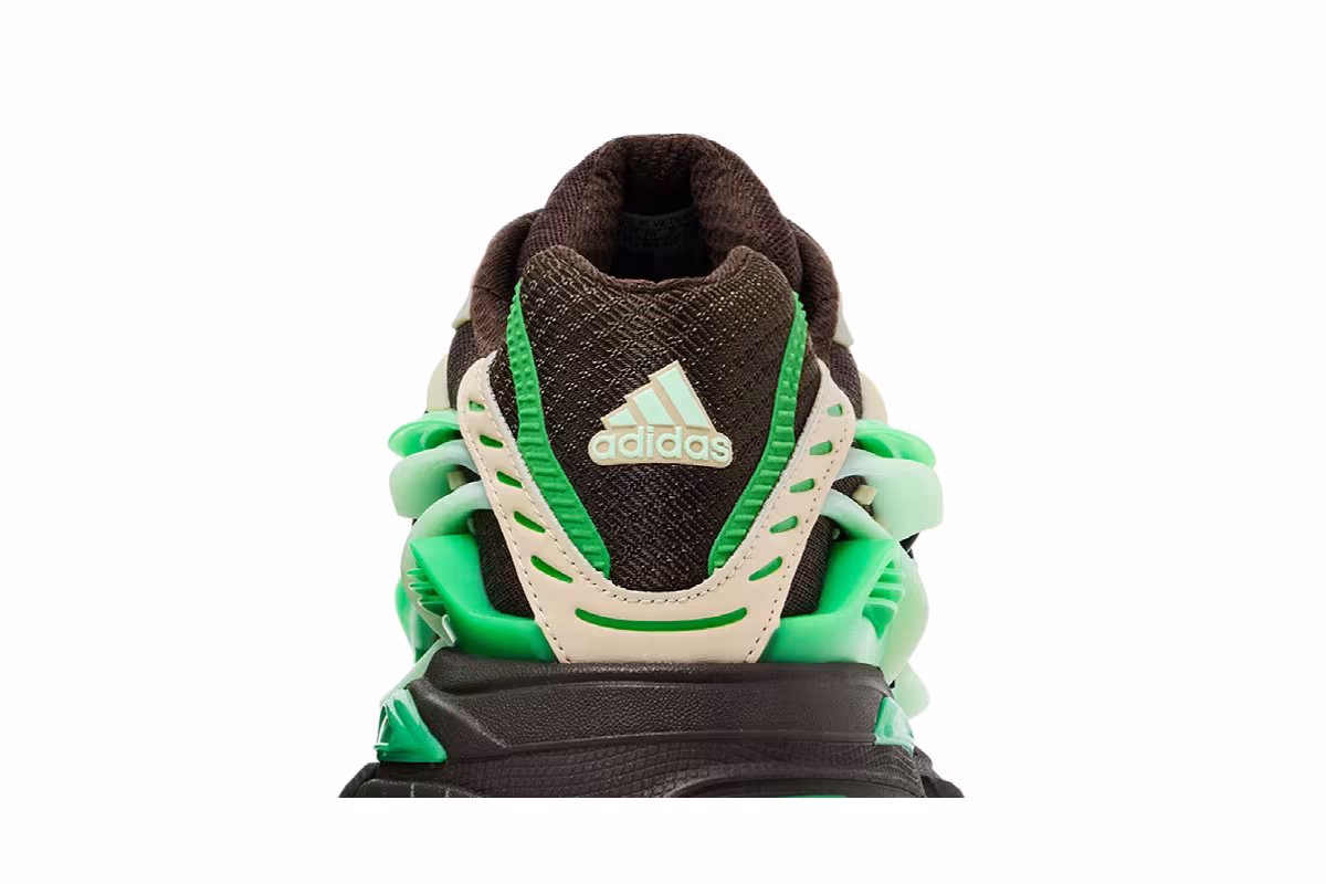 Pharrell x VIRGINIA x adidas Adistar Jellyfish Brown Green, view 8