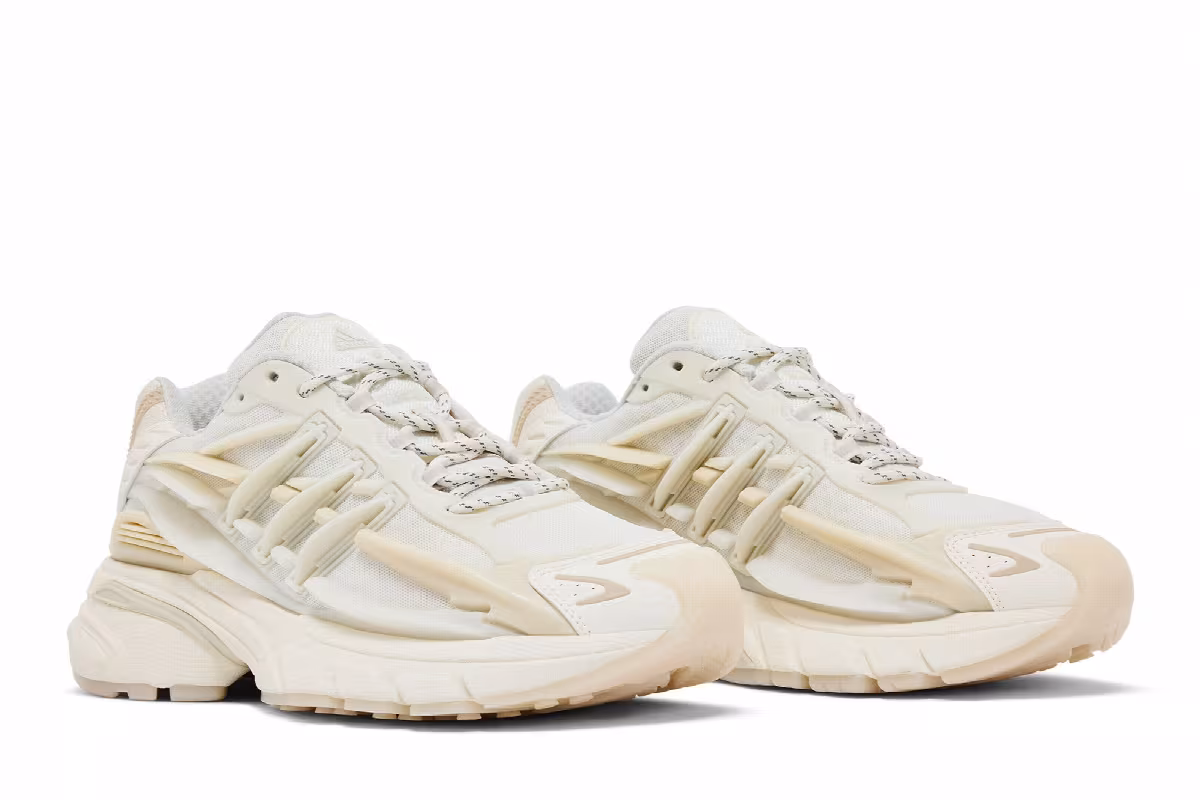 Pharrell x VIRGINIA x adidas Adistar Jellyfish Triple White, view 9
