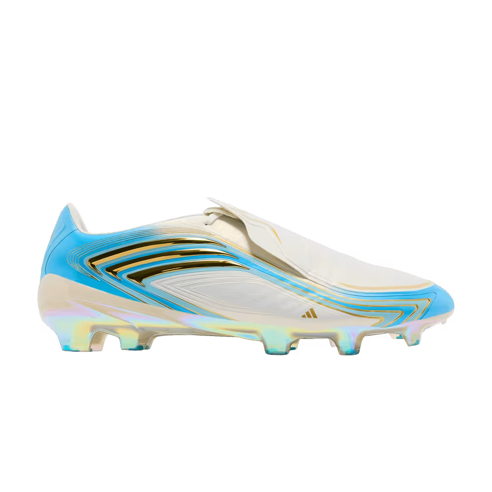 adidas F50 Messi Elite FG Ivory Semi Blue Burst