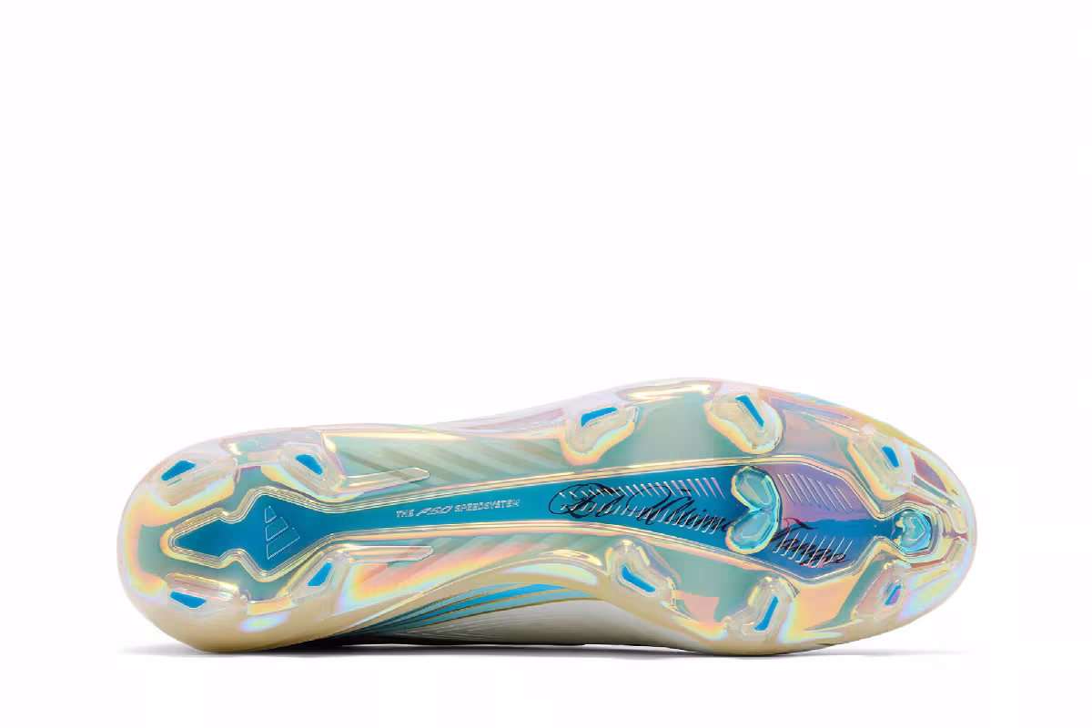 adidas F50 Messi Elite FG Ivory Semi Blue Burst, view 5