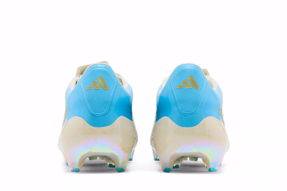 adidas F50 Messi Elite FG Ivory Semi Blue Burst, view 7