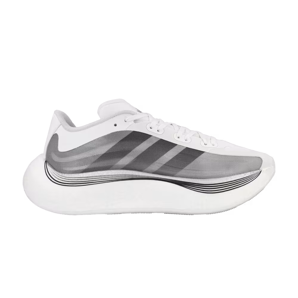 adidas Hyper Boost Euphoria LT Black White Silver Metallic