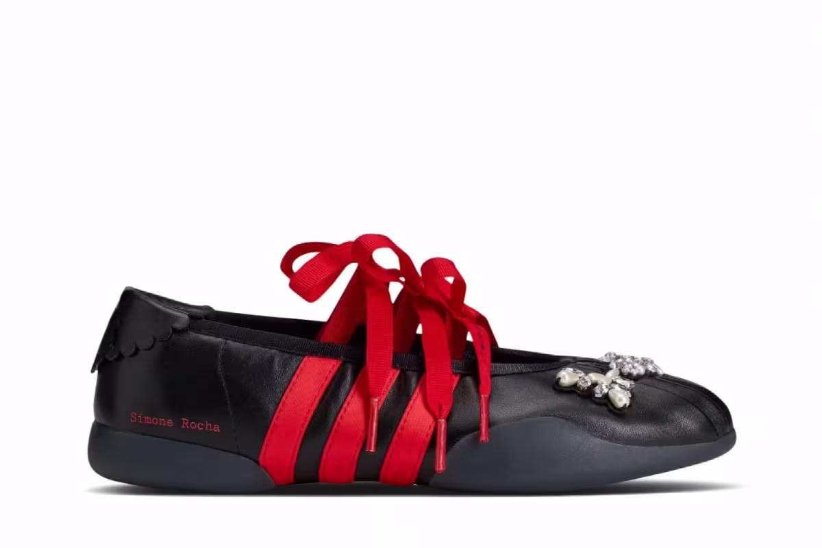 adidas Women's Taekwondo Ballerina Simone Rocha Core Black, view 2