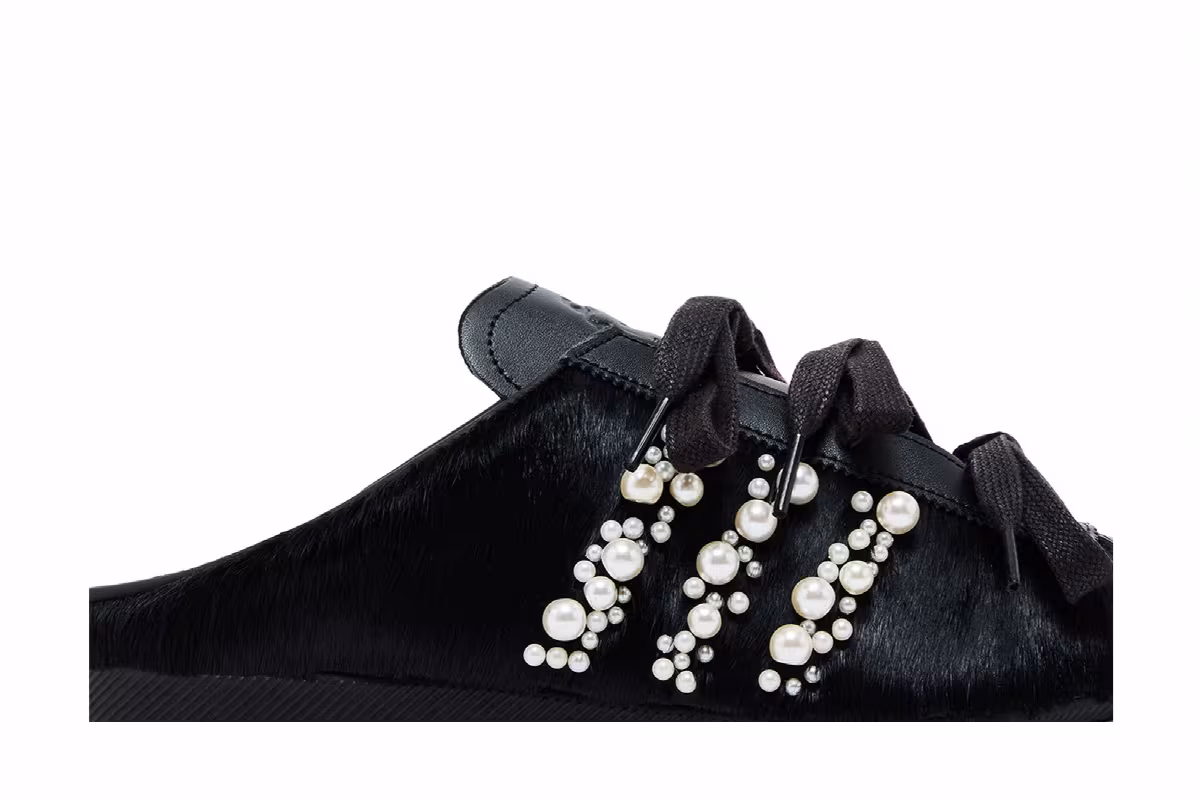 adidas Women's Japan Slip-On Simone Rocha Core Black, view 3