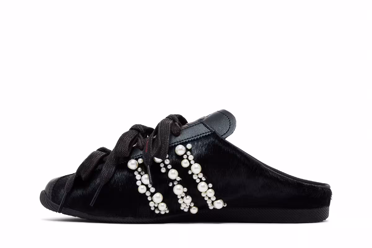 adidas Women's Japan Slip-On Simone Rocha Core Black, view 4
