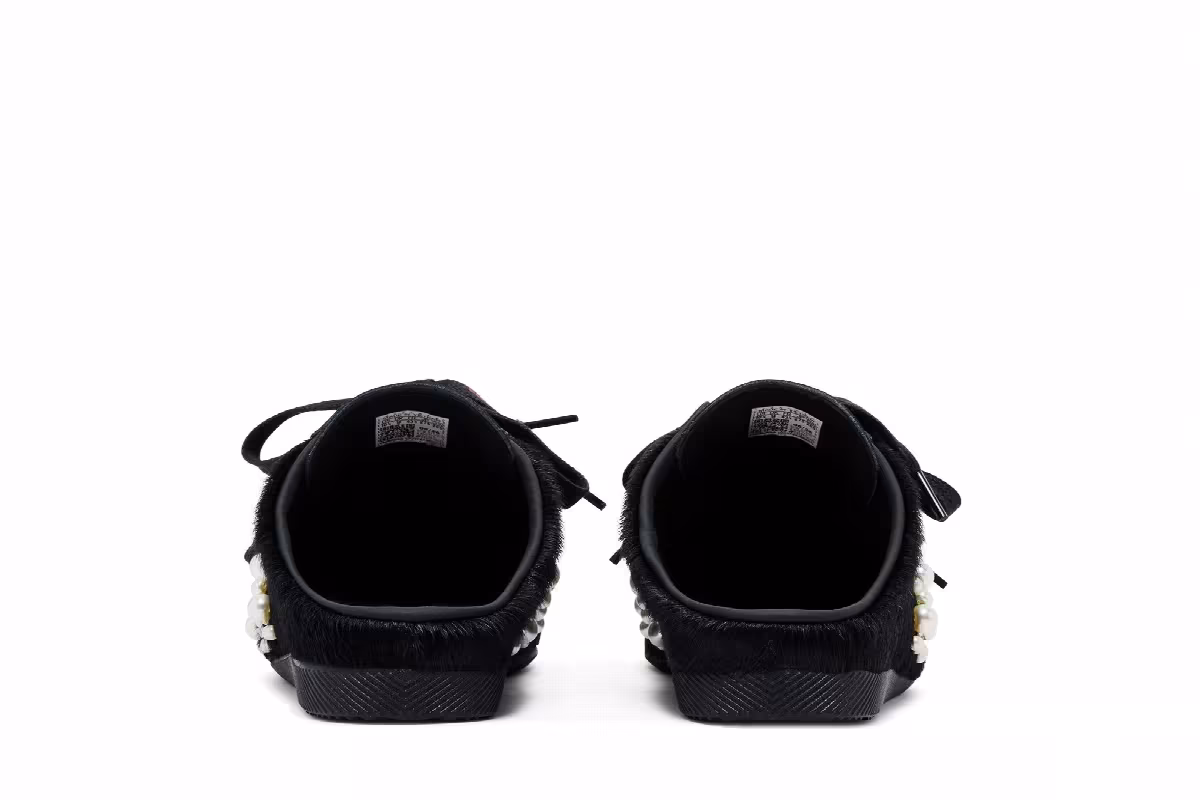 adidas Women's Japan Slip-On Simone Rocha Core Black, view 7