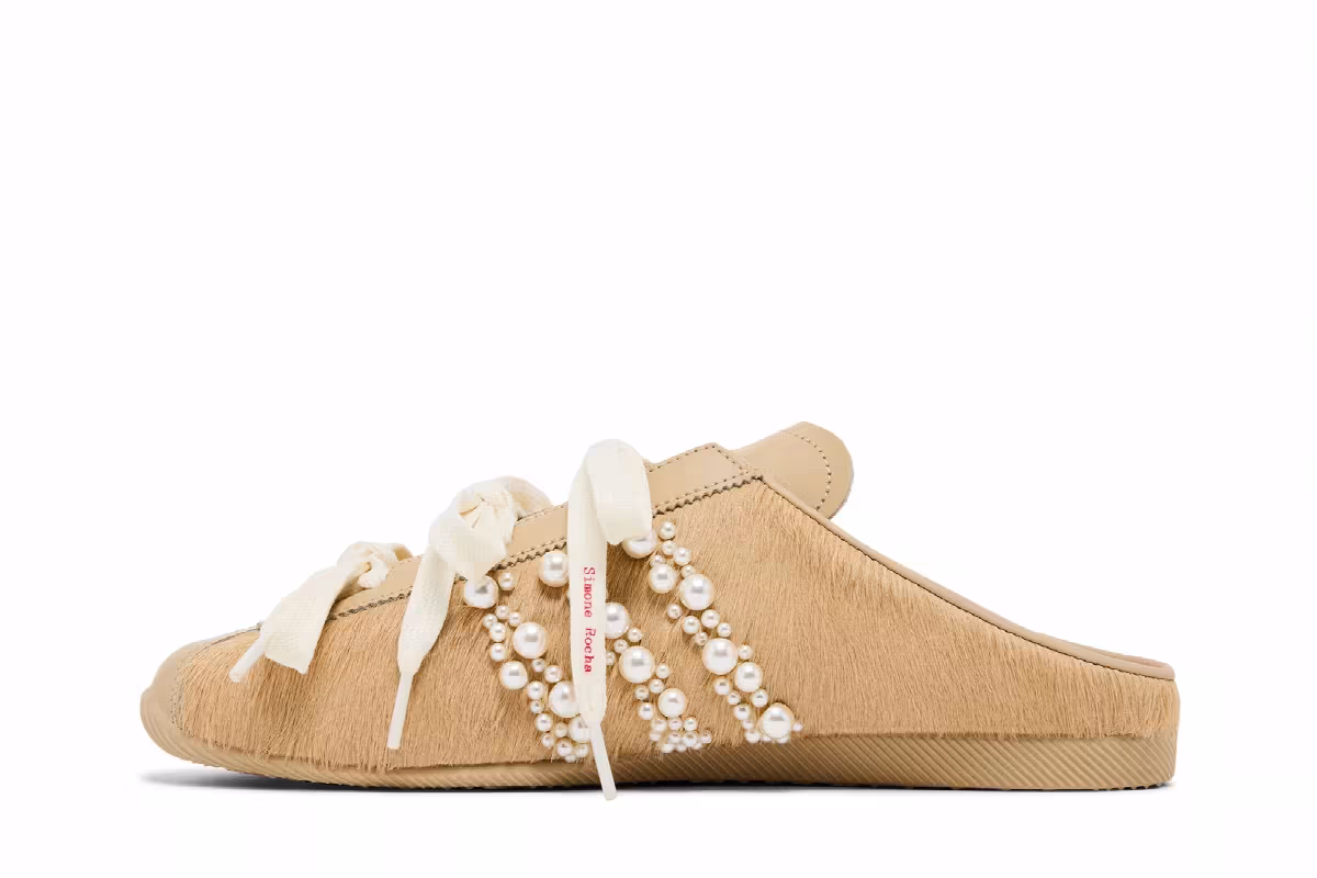 adidas Women's Japan Slip-On Simone Rocha Magic Beige, view 4