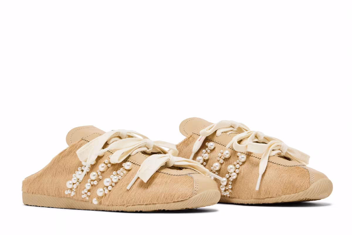 adidas Women's Japan Slip-On Simone Rocha Magic Beige, view 9