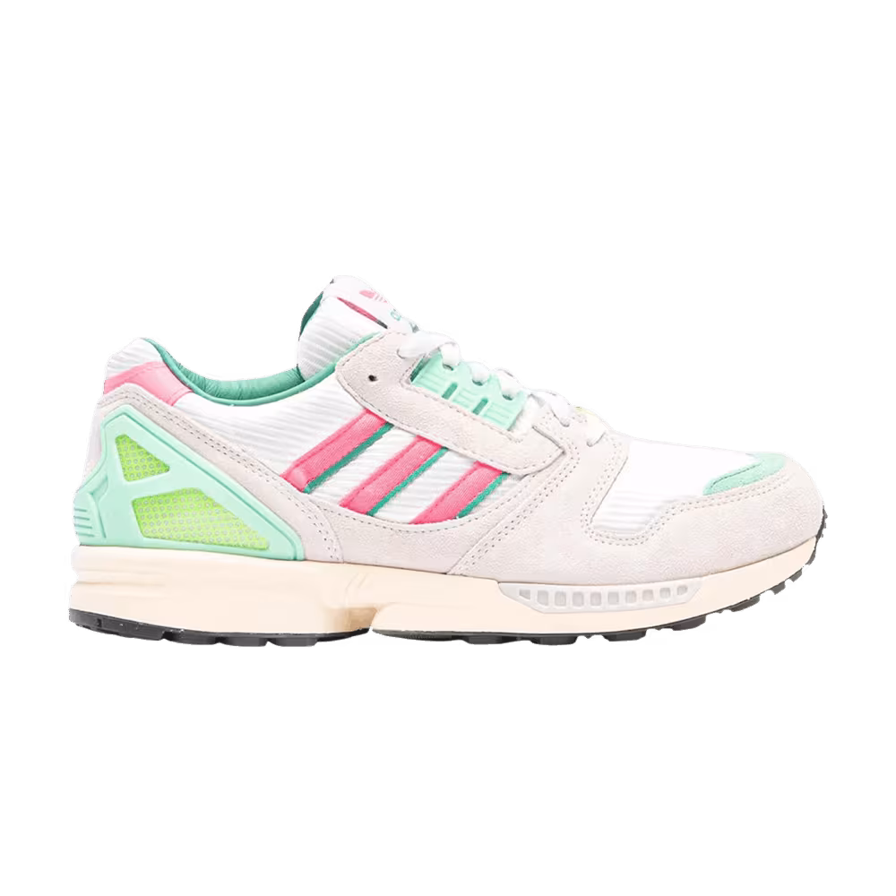 adidas ZX 8000 Made in Germany Off White Pink Court Green