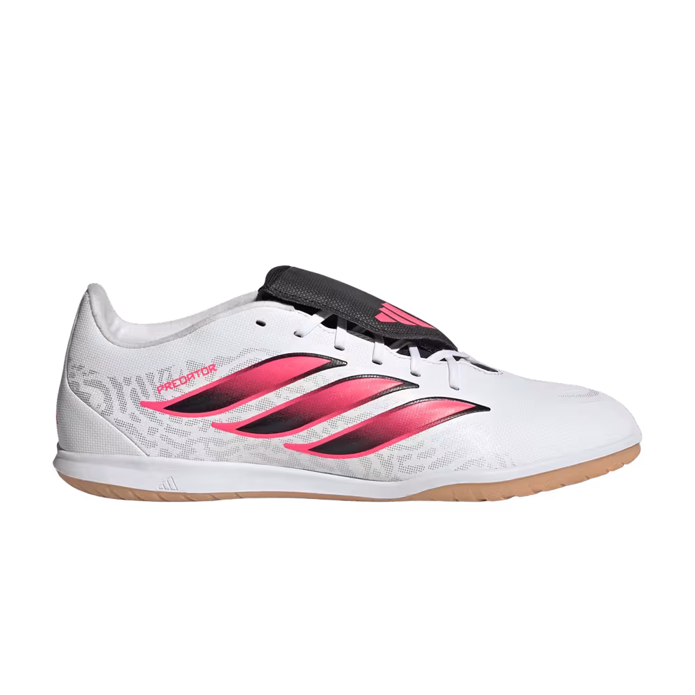 adidas Predator Club Sala Fold Over Tongue IC Cloud White Solar Turbo
