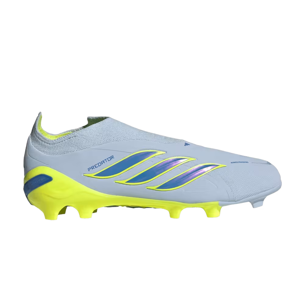adidas Predator Elite Laceless FG GS Crystal Sky Ray Blue