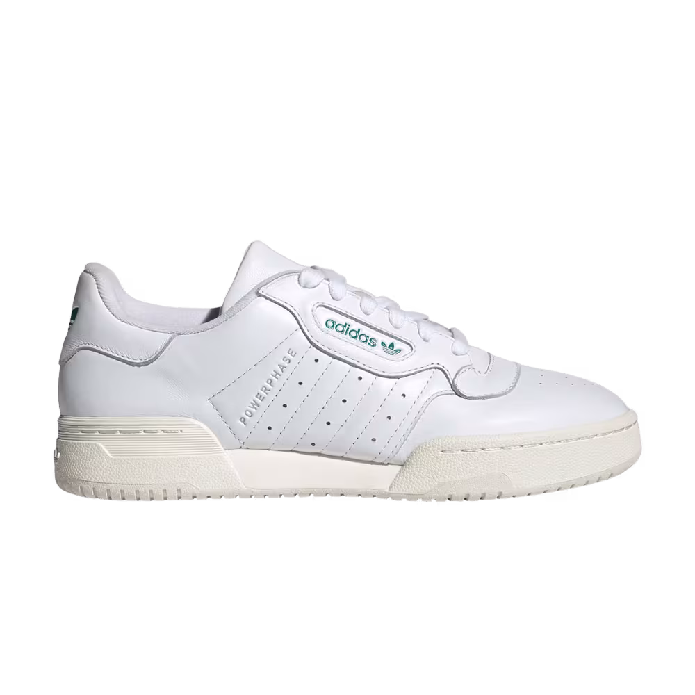 adidas PowerPhase Cloud White Power Green
