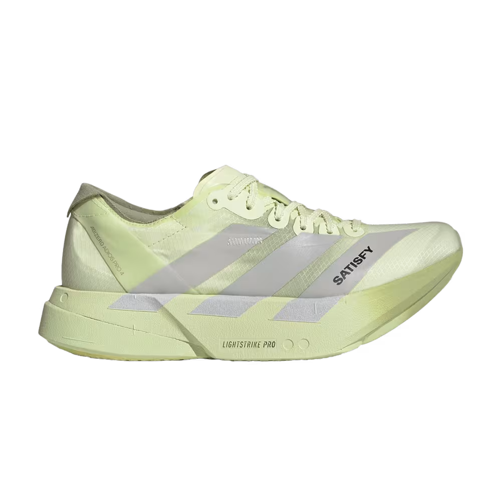 SATISFY x adidas Adizero Adios Pro 4 Tent Green