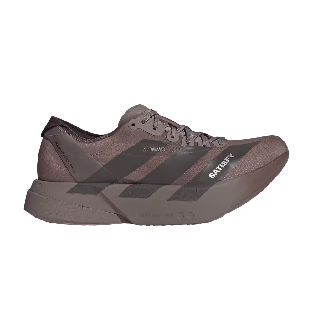 SATISFY x adidas Women's Adizero Adios Pro 4 Earth Brown