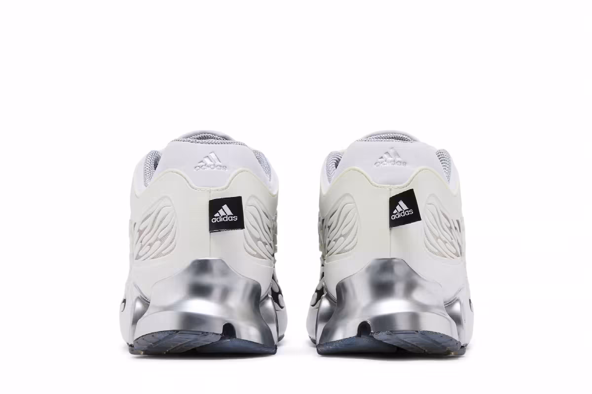 Hellstar x adidas Megaride S2 White Black Silver, view 7