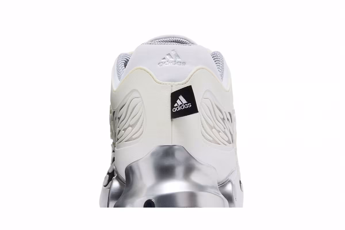 Hellstar x adidas Megaride S2 White Black Silver, view 8