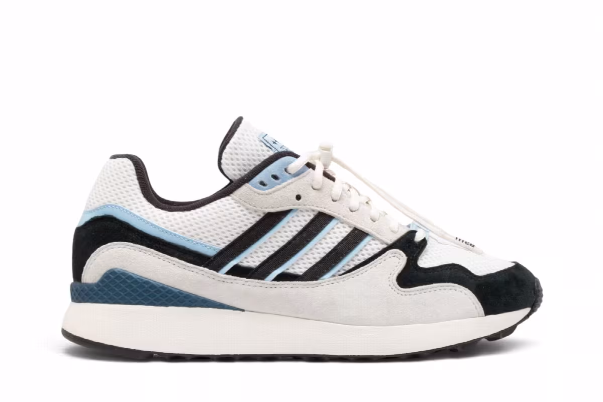 BSTN x adidas Oregon Ultra Tech OG White Black Blue, view 2