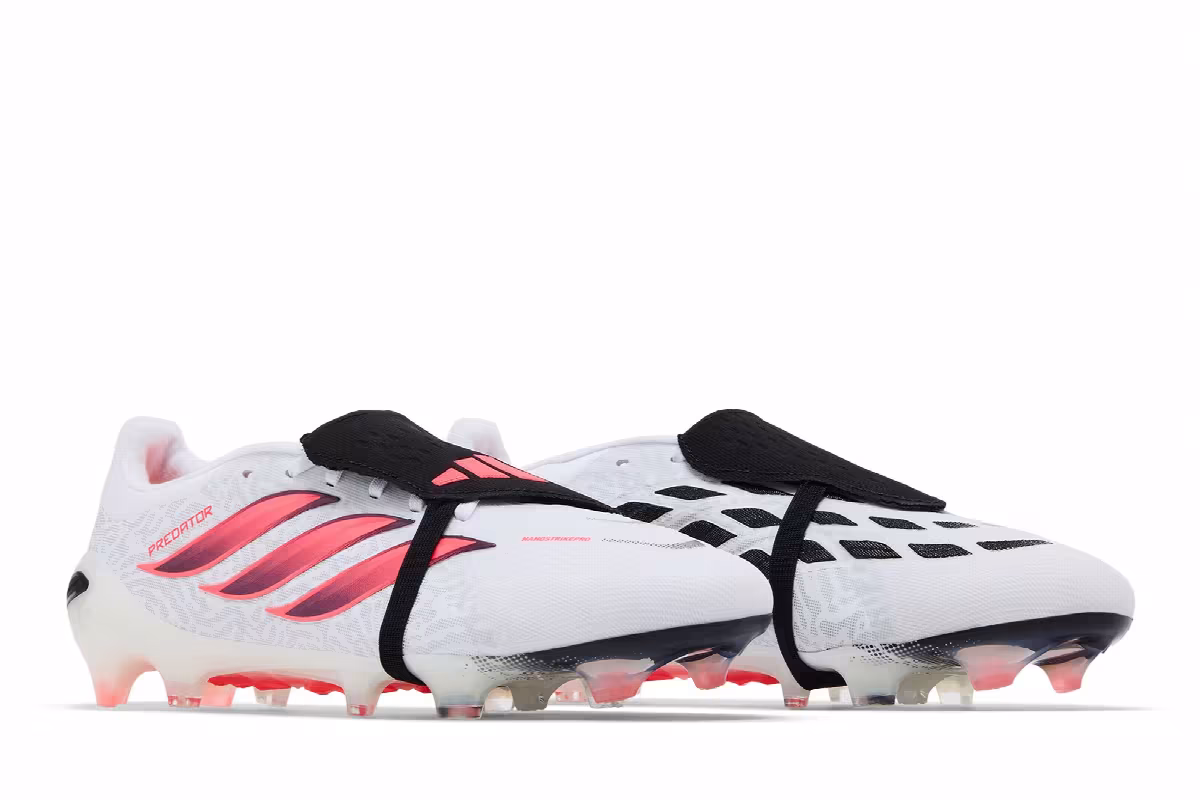 adidas Predator Pro Fold-Over Tongue FG Cloud White Solar Turbo, view 9