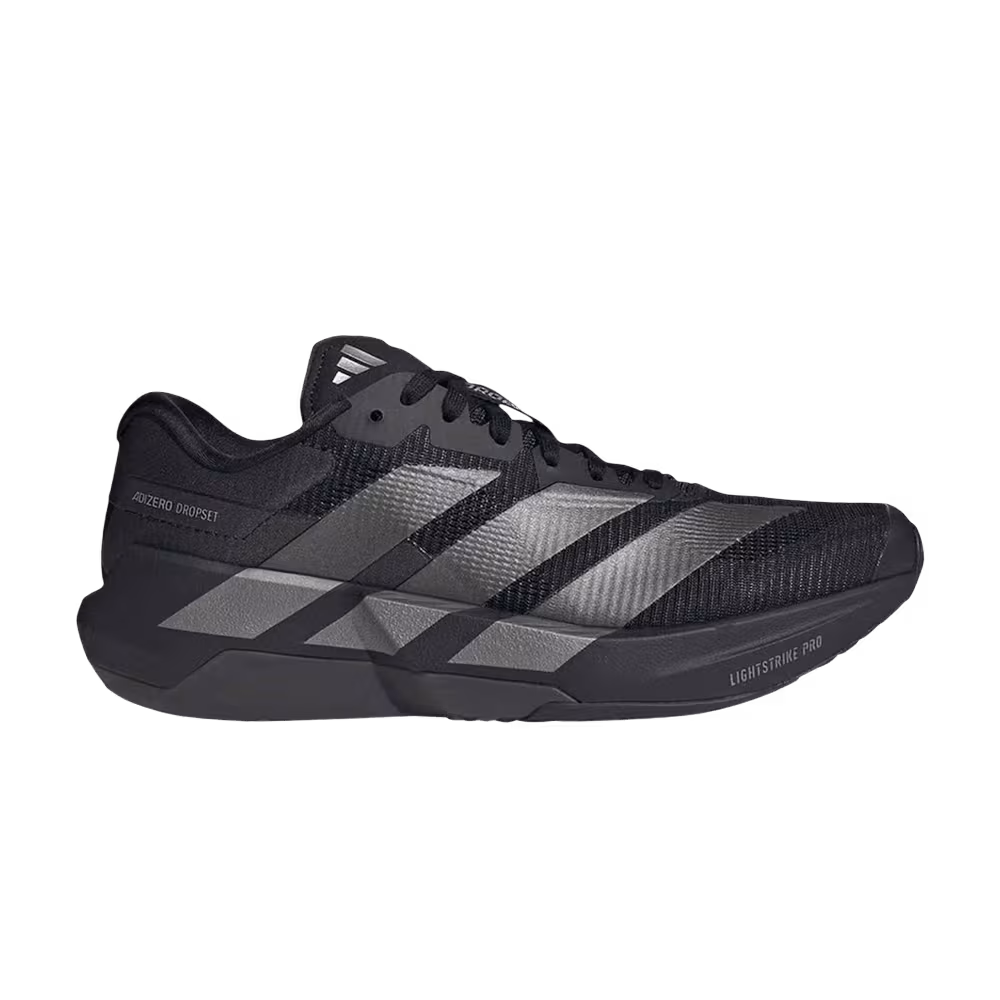 adidas Women's Adizero Dropset Black Iron Metallic
