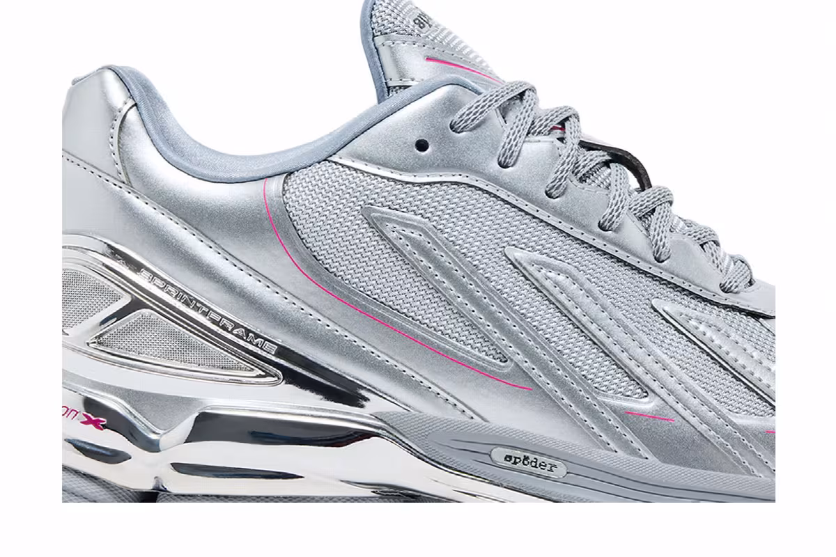 Sp5der x adidas F50 Formotion Silver Metallic, view 3