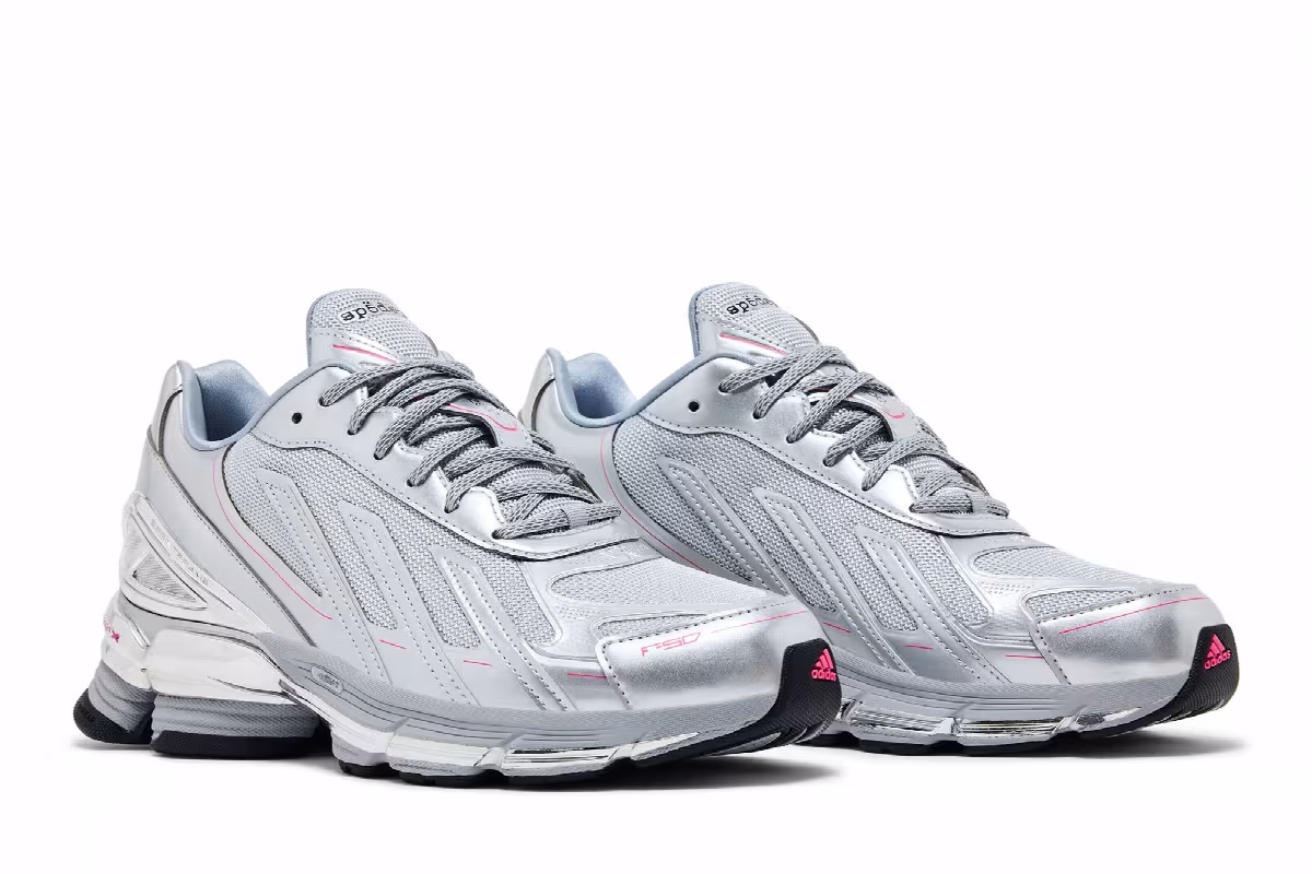 Sp5der x adidas F50 Formotion Silver Metallic, view 9