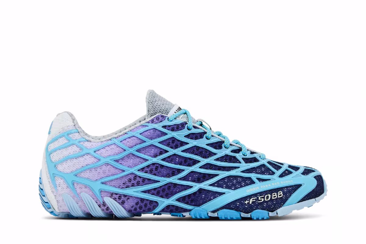 Bad Bunny x adidas F50 Ghost Sprint Dark Marine, view 2