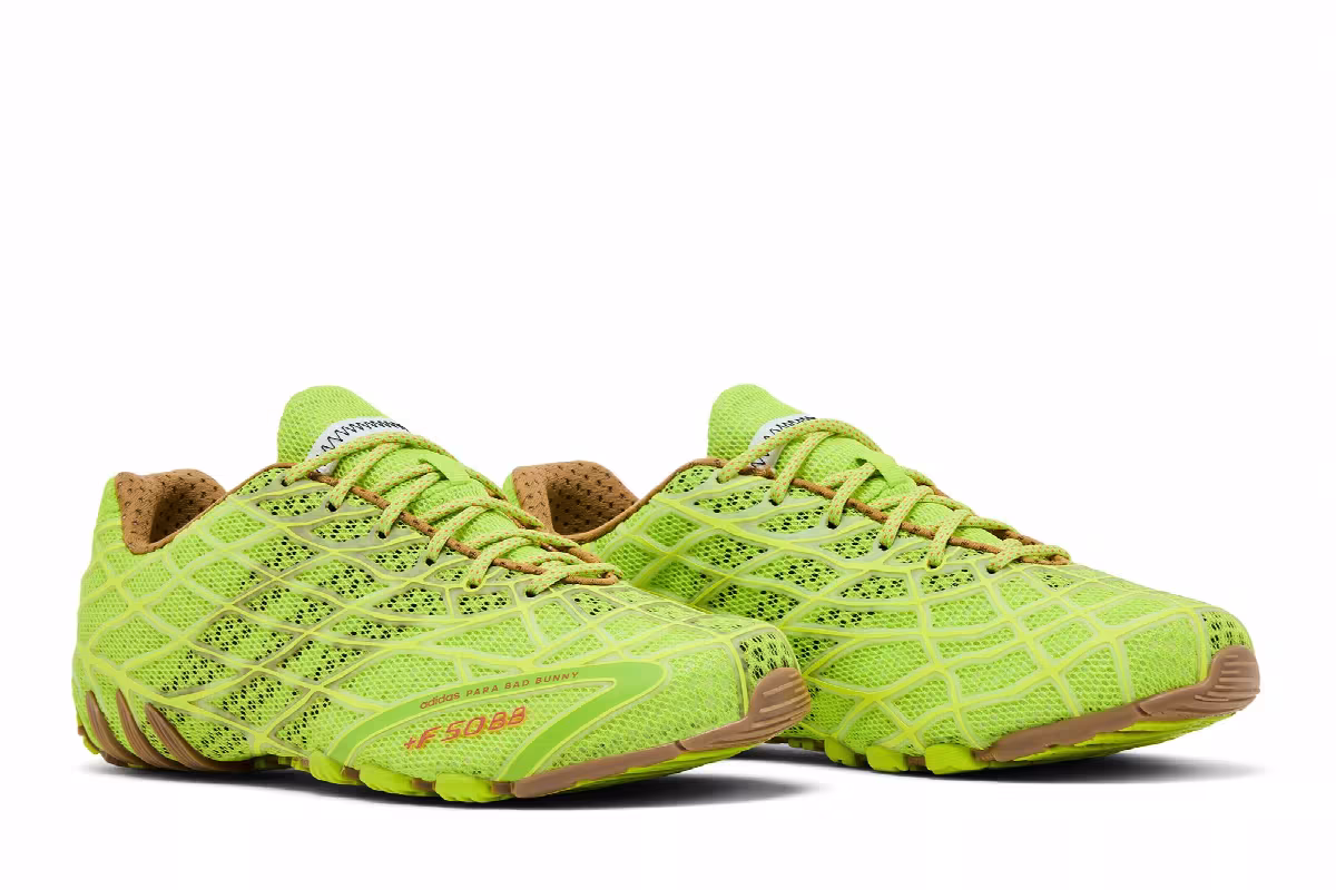 Bad Bunny x adidas F50 Ghost Sprint Solar Slime, view 9