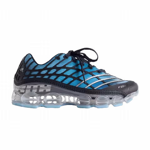 Kith x Messi x adidas F50 Megaride 'Legend Ink Clear Blue Silver' With Trading Card