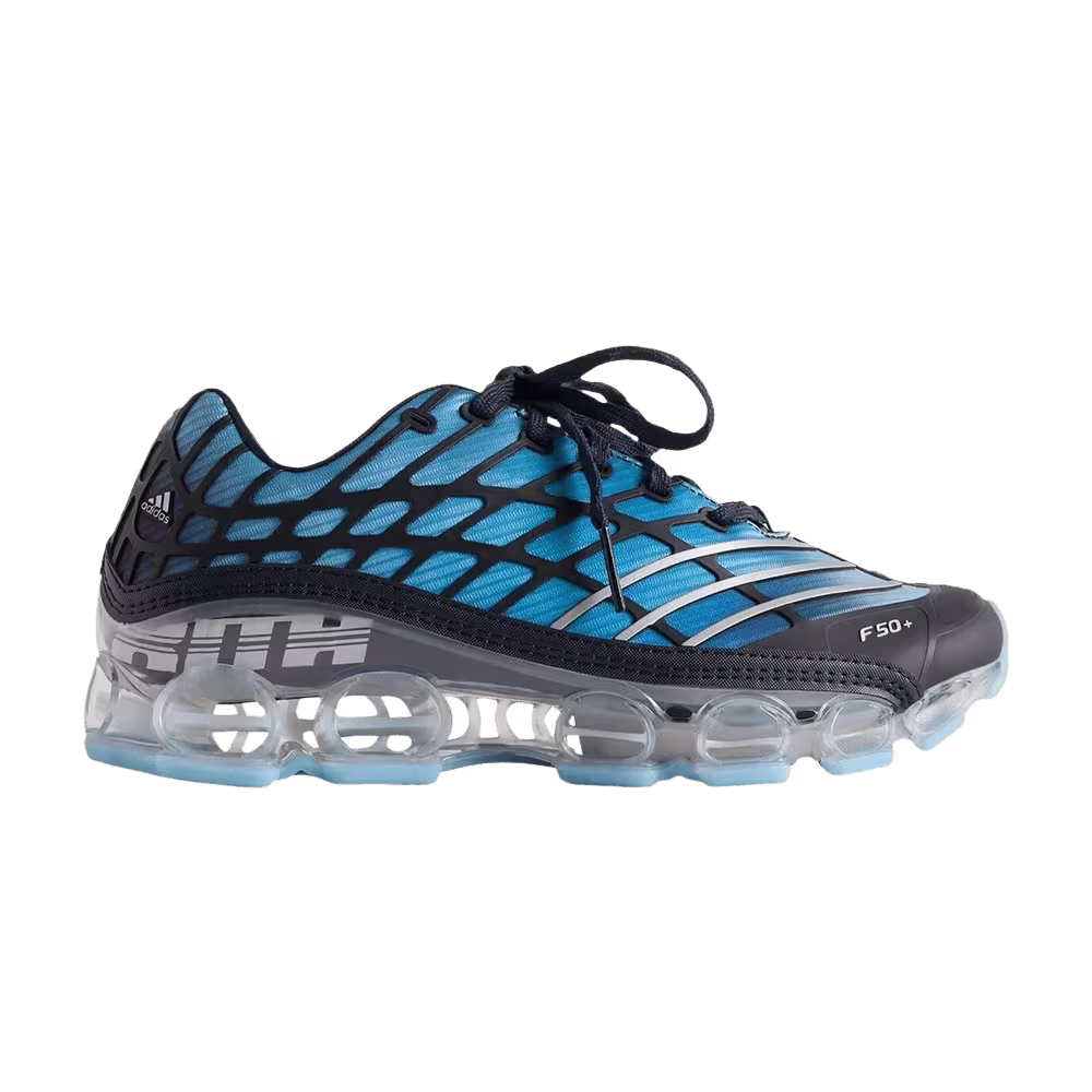 Kith x Messi x adidas F50 Megaride Legend Ink Clear Blue Silver With Trading Card