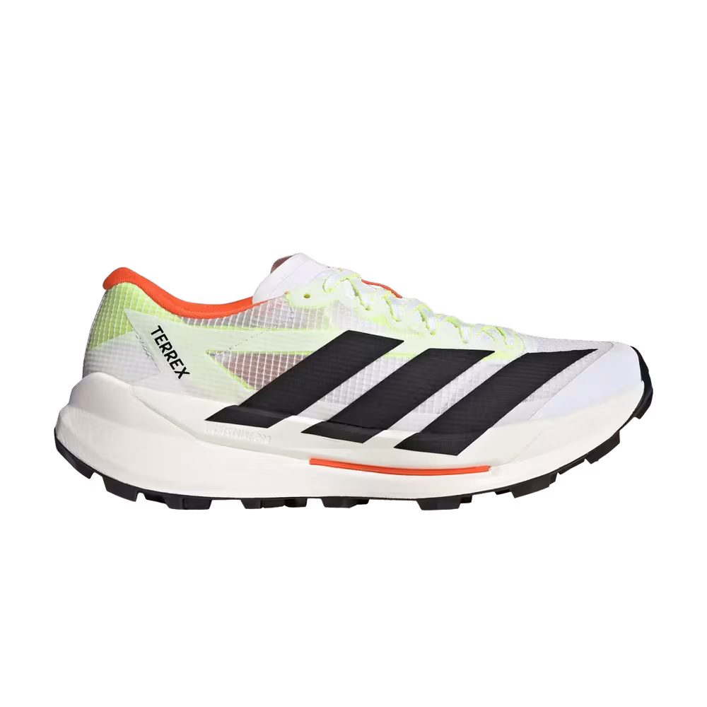 adidas Trail Terrex Agravic Trail Cloud White Core Black Impact Orange