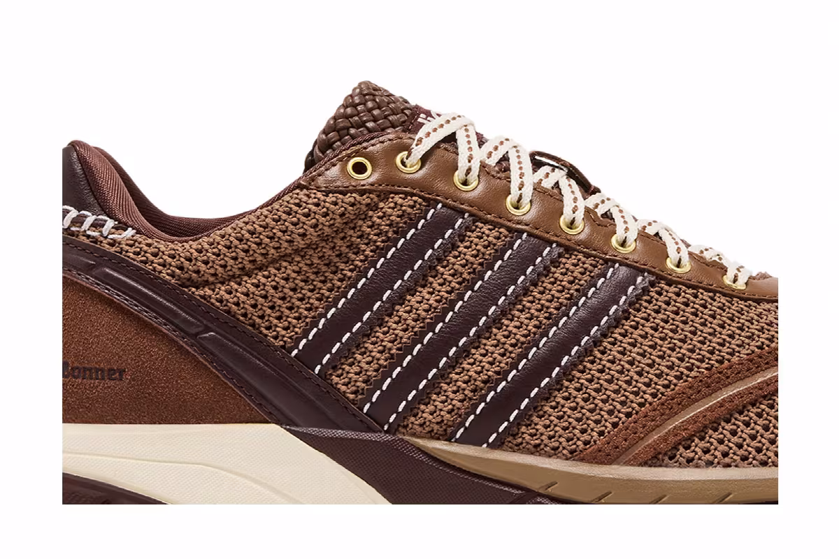 Wales Bonner x adidas Adizero Adios Mesh Auburn Cream, view 3