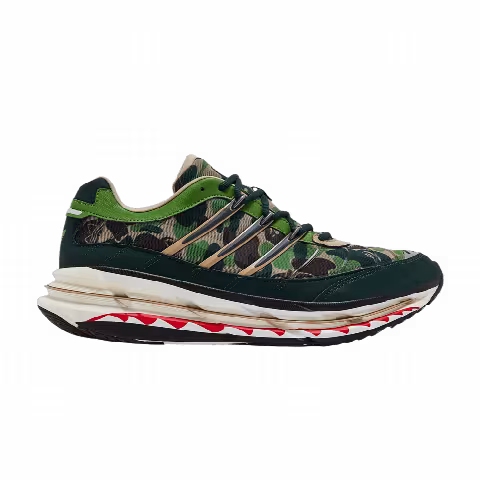 BAPE x adidas Harmony 'Green Camo'