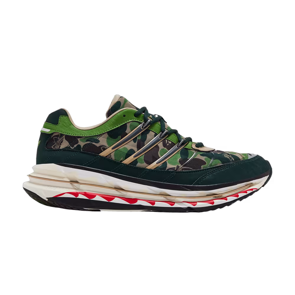 BAPE x adidas Harmony Green Camo