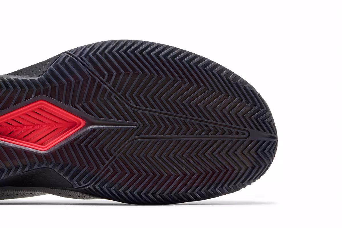 adidas Crazy Energy Plus Silver Metallic Core Black Lucid Red, view 6