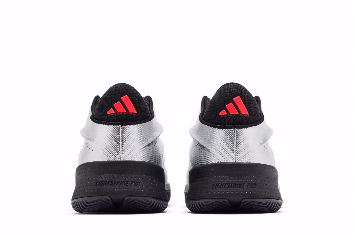 adidas Crazy Energy Plus Silver Metallic Core Black Lucid Red, view 7