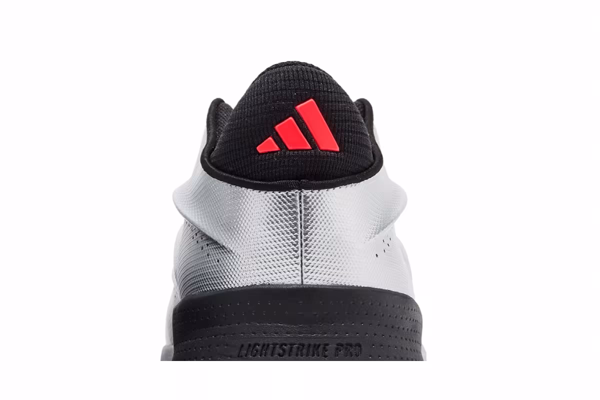 adidas Crazy Energy Plus Silver Metallic Core Black Lucid Red, view 8