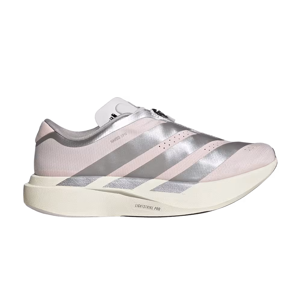 NAKED x adidas Women's Adizero EVO SL Zip Blush Pink