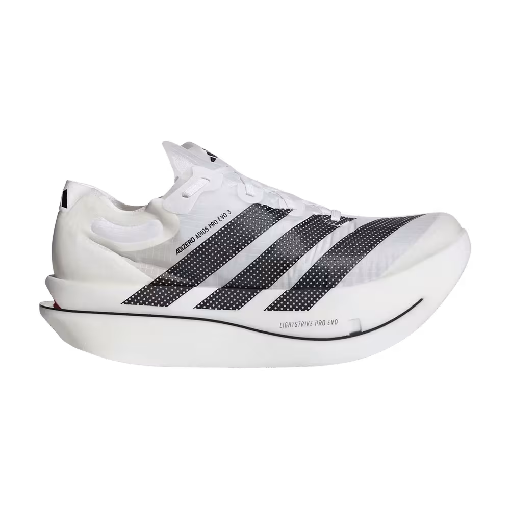 adidas Adizero Adios Pro Evo 3 Cloud White Core Black Solar Turbo
