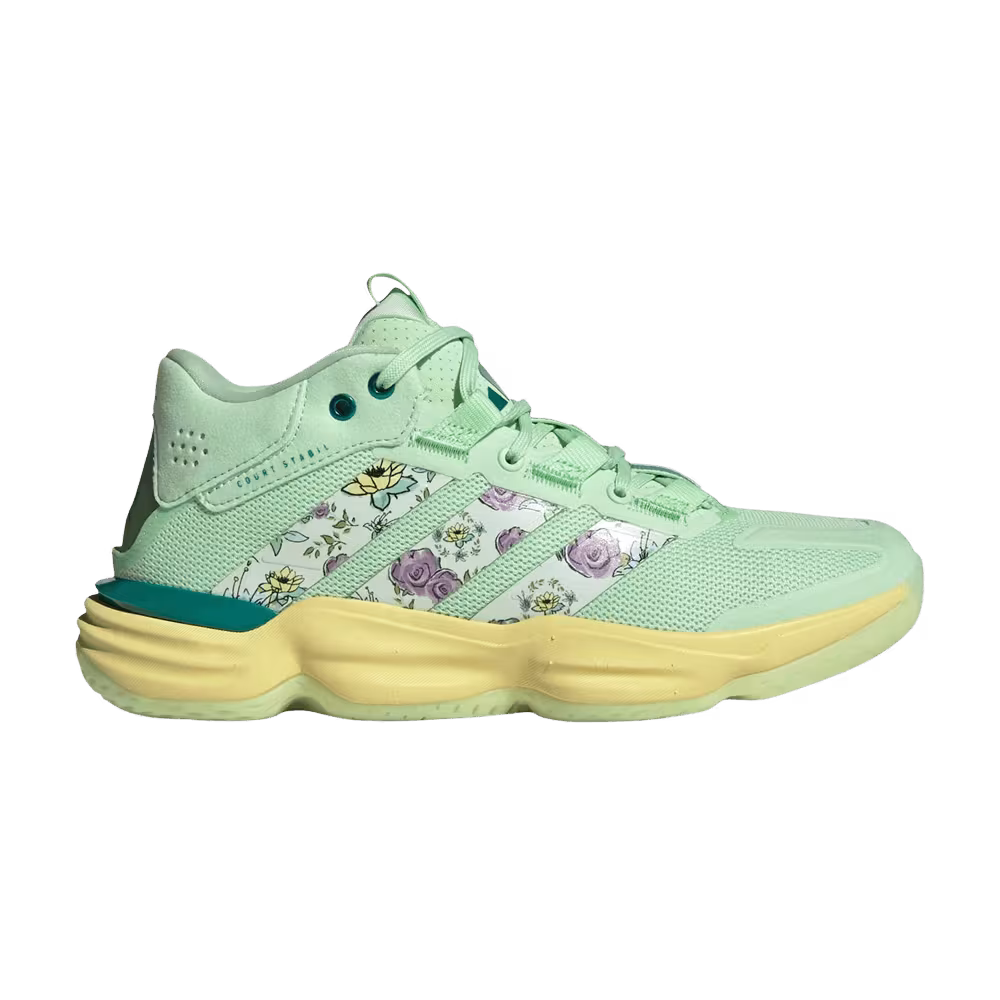 adidas Women's Court Stabil Indoor Disney Princess Green