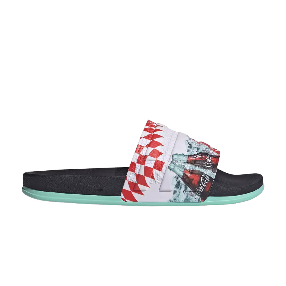 Coca-Cola x adidas Adilette OG CF Slide Black White